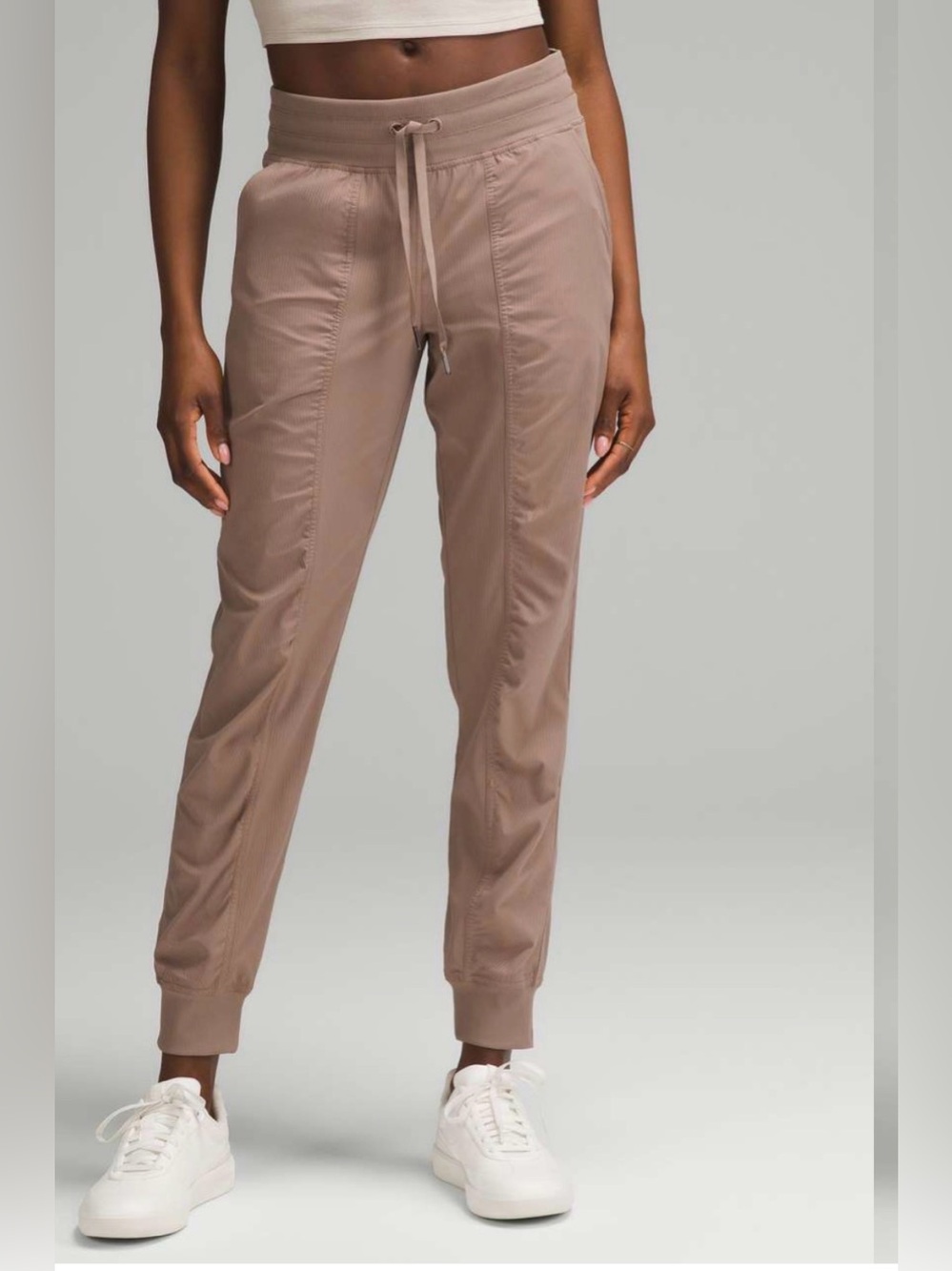 Lululemon Dance Studio Mid-Rise Jogger *Full Length Taupetastic Size 4